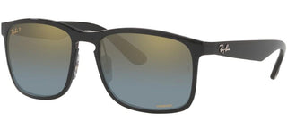 Ray-Ban RB 4264 CHROMANCE men Black Geometric Sunglasses