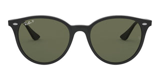 Ray-Ban RB 4305 unisex Black Round Sunglasses