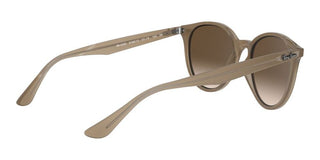 Ray-Ban RB 4305 unisex Brown Round Sunglasses