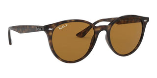 Ray-Ban RB 4305 unisex Havana Round Sunglasses