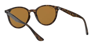 Ray-Ban RB 4305 unisex Havana Round Sunglasses