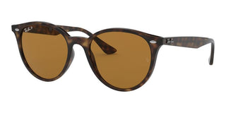 Ray-Ban RB 4305 unisex Havana Round Sunglasses