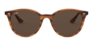 Ray-Ban RB 4305 unisex Havana Round Sunglasses