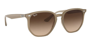 Ray-Ban RB 4306 unisex Brown Geometric Sunglasses