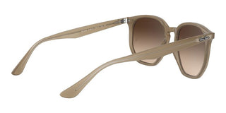 Ray-Ban RB 4306 unisex Brown Geometric Sunglasses