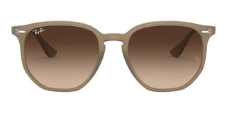 Ray-Ban RB 4306 unisex Brown Geometric Sunglasses