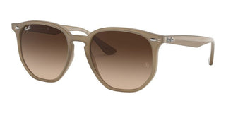 Ray-Ban RB 4306 unisex Brown Geometric Sunglasses