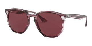 Ray-Ban RB 4306 unisex Red Geometric Sunglasses