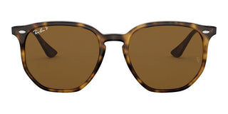 Ray-Ban RB 4306 unisex Havana Geometric Sunglasses