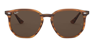 Ray-Ban RB 4306 unisex Havana Geometric Sunglasses