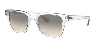 Ray-Ban RB 4323 unisex Transparent Squared Sunglasses