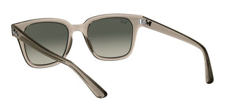 Ray-Ban RB 4323 unisex Brown Squared Sunglasses