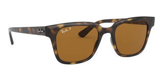 Ray-Ban RB 4323 unisex Havana Squared Sunglasses