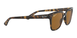 Ray-Ban RB 4323 unisex Havana Squared Sunglasses