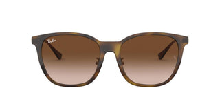 Ray-Ban RB 4333D unisex Havana Squared Sunglasses