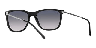 Ray-Ban RB 4344 unisex Black Geometric Sunglasses