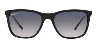 Ray-Ban RB 4344 unisex Black Geometric Sunglasses