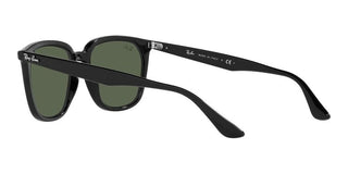 Ray-Ban RB 4362 unisex Black Squared Sunglasses