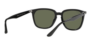 Ray-Ban RB 4362 unisex Black Squared Sunglasses