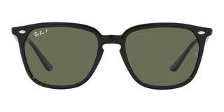 Ray-Ban RB 4362 unisex Black Squared Sunglasses