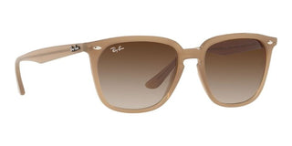 Ray-Ban RB 4362 unisex Brown Squared Sunglasses