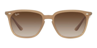 Ray-Ban RB 4362 unisex Brown Squared Sunglasses