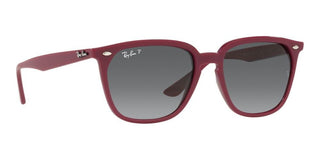 Ray-Ban RB 4362 unisex Red Squared Sunglasses