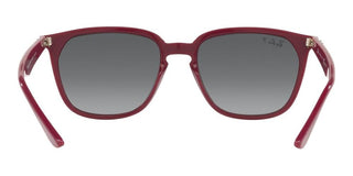 Ray-Ban RB 4362 unisex Red Squared Sunglasses