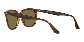 Ray-Ban RB 4362 unisex Havana Squared Sunglasses