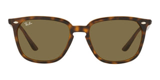 Ray-Ban RB 4362 unisex Havana Squared Sunglasses