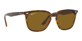 Ray-Ban RB 4362 unisex Havana Squared Sunglasses