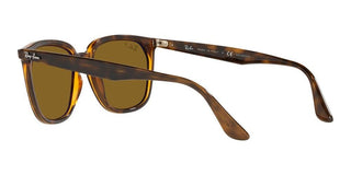 Ray-Ban RB 4362 unisex Havana Squared Sunglasses