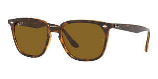 Ray-Ban RB 4362 unisex Havana Squared Sunglasses