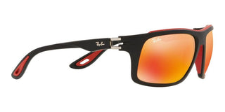 Ray-Ban RB 4364M unisex Black Visor Sunglasses