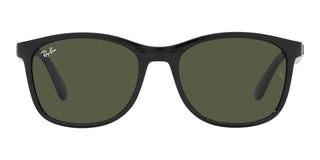 Ray-Ban RB 4374 unisex Black Squared Sunglasses