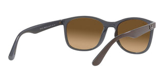 Ray-Ban RB 4374 unisex Brown Squared Sunglasses