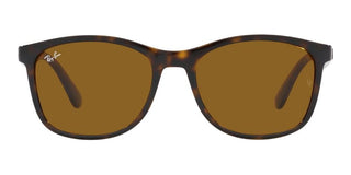 Ray-Ban RB 4374 unisex Havana Squared Sunglasses