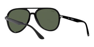 Ray-Ban RB 4376 unisex Black Pilot Sunglasses