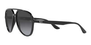 Ray-Ban RB 4376 unisex Black Pilot Sunglasses