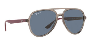 Ray-Ban RB 4376 unisex Grey Pilot Sunglasses