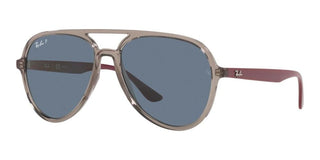 Ray-Ban RB 4376 unisex Grey Pilot Sunglasses