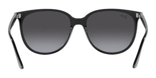 Ray-Ban RB 4378 women Black Squared Sunglasses