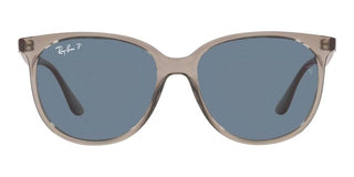 Ray-Ban RB 4378 women Grey Squared Sunglasses