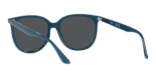 Ray-Ban RB 4378 women Blue Squared Sunglasses