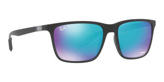 Ray-Ban RB 4385 men Black Squared Sunglasses