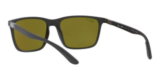 Ray-Ban RB 4385 men Black Squared Sunglasses