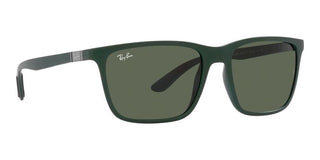 Ray-Ban RB 4385 men Green Squared Sunglasses