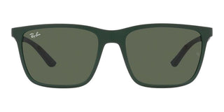 Ray-Ban RB 4385 men Green Squared Sunglasses