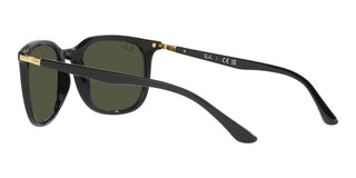 Ray-Ban RB 4386 unisex Black Squared Sunglasses