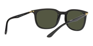 Ray-Ban RB 4386 unisex Black Squared Sunglasses